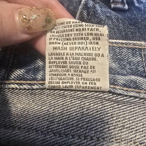 Vintage Squeeze Jeans Acid Wash Denim Straight Leg Womens 9 - Picture 7 of 7